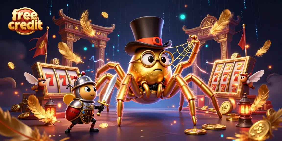 Experience free credit bonuses at online casinos through dynamic gameplay with fantastic visuals and characters.