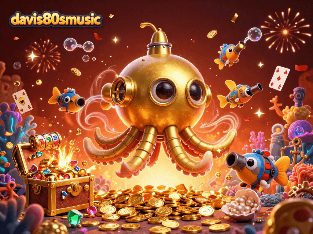 Spin slots and dive into excitement with davis80smusic's vibrant underwater casino world.