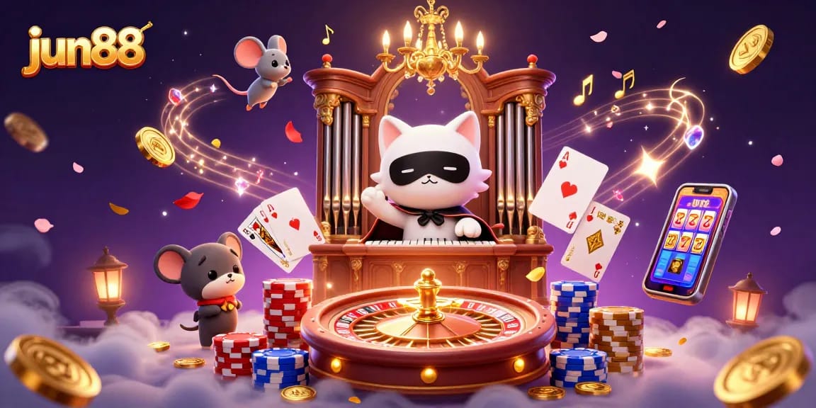 Experience wins at jun88 with stunning 3D casino illustrations featuring exciting games and characters.