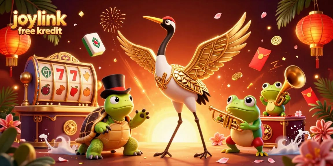 Spin the reels in style with joylink free kredit, featuring vibrant slots and playful characters.
