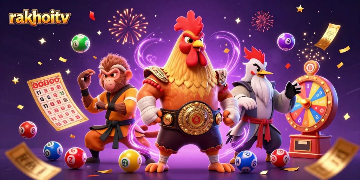 Experience rakhoitv's thrilling live-action gaming with vibrant characters and dynamic elements.