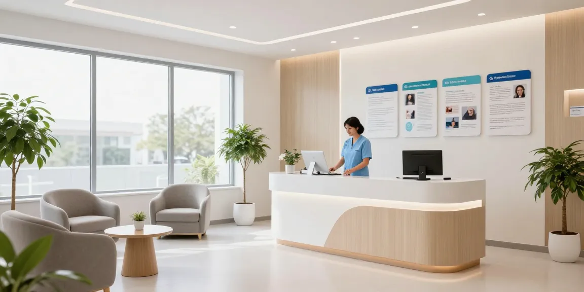 The best hair transplant Turkey services at a modern health clinic, showcasing compassionate doctor consultation in a welcoming environment.