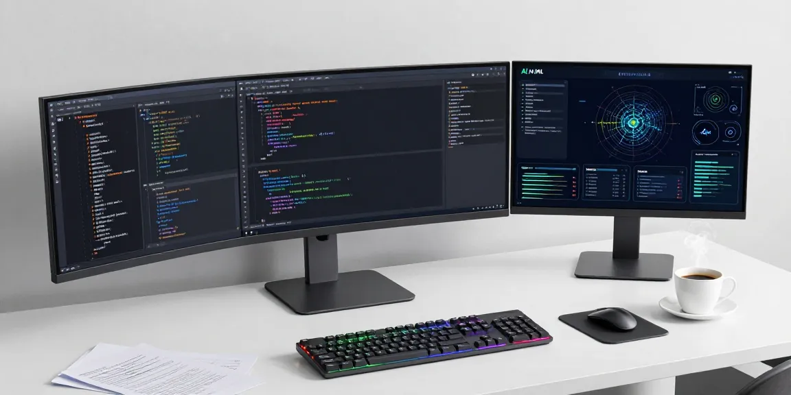 Thabet software development workspace showcasing cloud computing and AI technology tools.