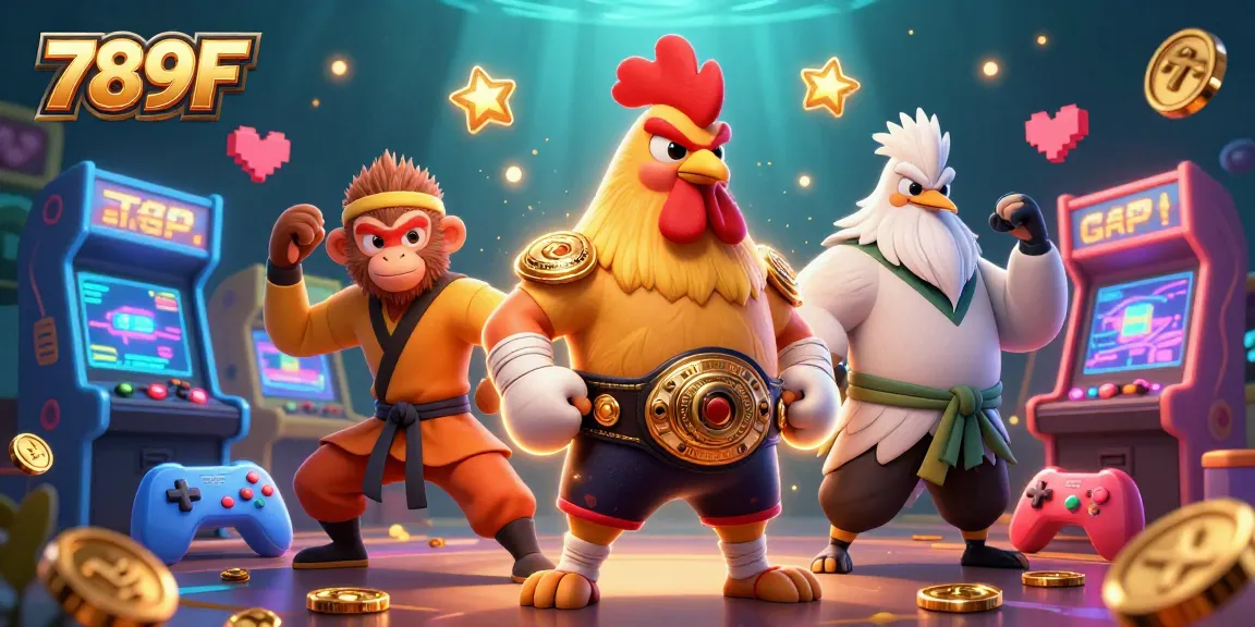 Engage with thrilling 789F games featuring exciting characters and vibrant casino elements.