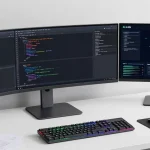 Thabet software development workspace showcasing cloud computing and AI technology tools.